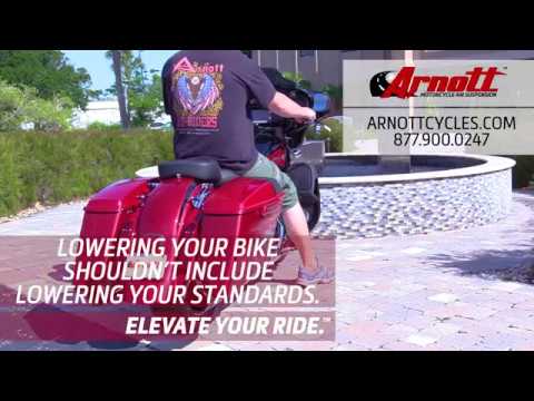 Arnott Adjustable Air Suspension Kits for Harley-Davidson® Touring Models