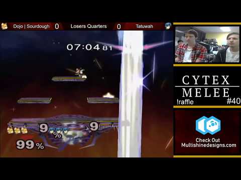Cytex Melee Weekly #40 Tatuwah vs Dojo|Sourdough  Losers Quarters