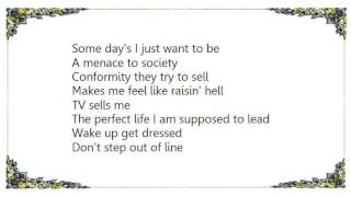 Bret Michaels - Menace to Society Lyrics