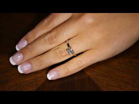 Princess Cut Solitaire – ‘Grace’