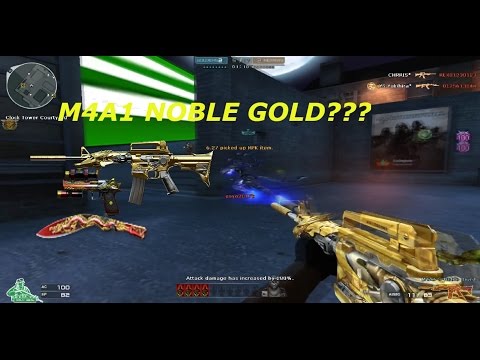 Crossfire NA/UK 2.0: M4A1 - S Noble Gold ( Iron Beast Noble gold) in HMX gameplay
