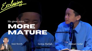 Download lagu SEDAP MASYAALLAH, AHMAD AZFAR DI GEMA HAFLAH TV AL HIJRAH | VIDEO REACTION 🎉🎥📺 mp3