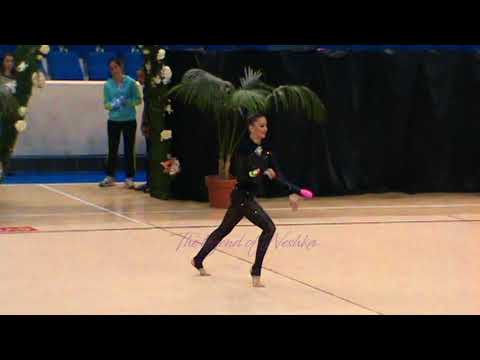 Sabina SOUIOUNOV clubs - 2012 Paris rythmique