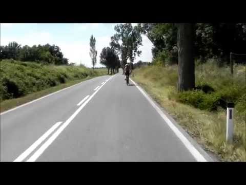 Riding bicycle to Petronel Carnuntum