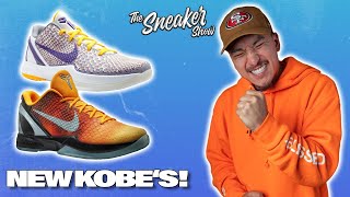 New Kobe 6's! + Sneaker Release Dates | #TheSneakerShow 👟