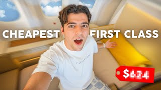 I Flew the World's Cheapest First Class Flight & it Cost ...?