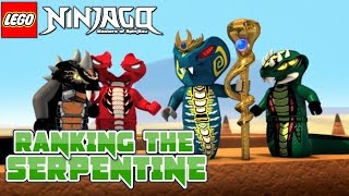 Ninjago: Ranking the Serpentine Tribes