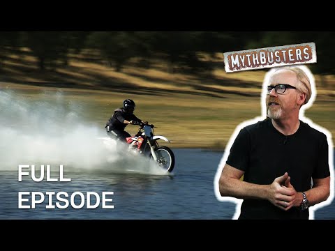 Can A Motorbike Skim Across A Lake? | MythBusters | Season 9 Episode 4 | Full Episode
