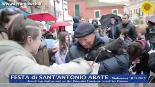 preview picture of video 'WWW.TERAMOWEB.IT - FESTA SANT'ANTONIO ABATE e BENEDIZIONE ANIMALI - Giulianova 18.01.2015'