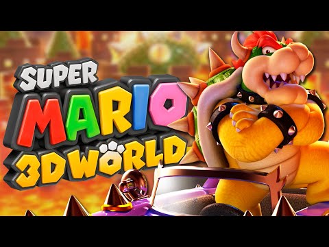 🔴 Super Mario 3D World - Gameplay 100% Walkthrough Part 7: World 7! (ROAD TO BOWSER'S FURY!)