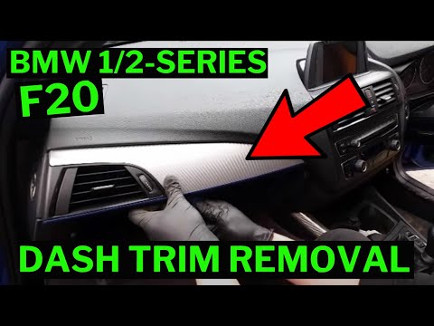 BMW 1/2-SERIES - How To Remove Interior Dash & Door Trim Removal (F20/F21/F22/F23)