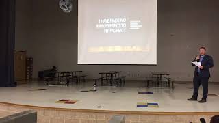 SALADO TEXAS MEETING FEATURING BILLY WHITE, CHIEF APPRAISER FOR BELL COUNTY TAX APPRAISAL OFFICE