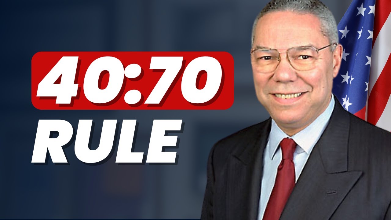 Make better decisions... FAST! | Colin Powell