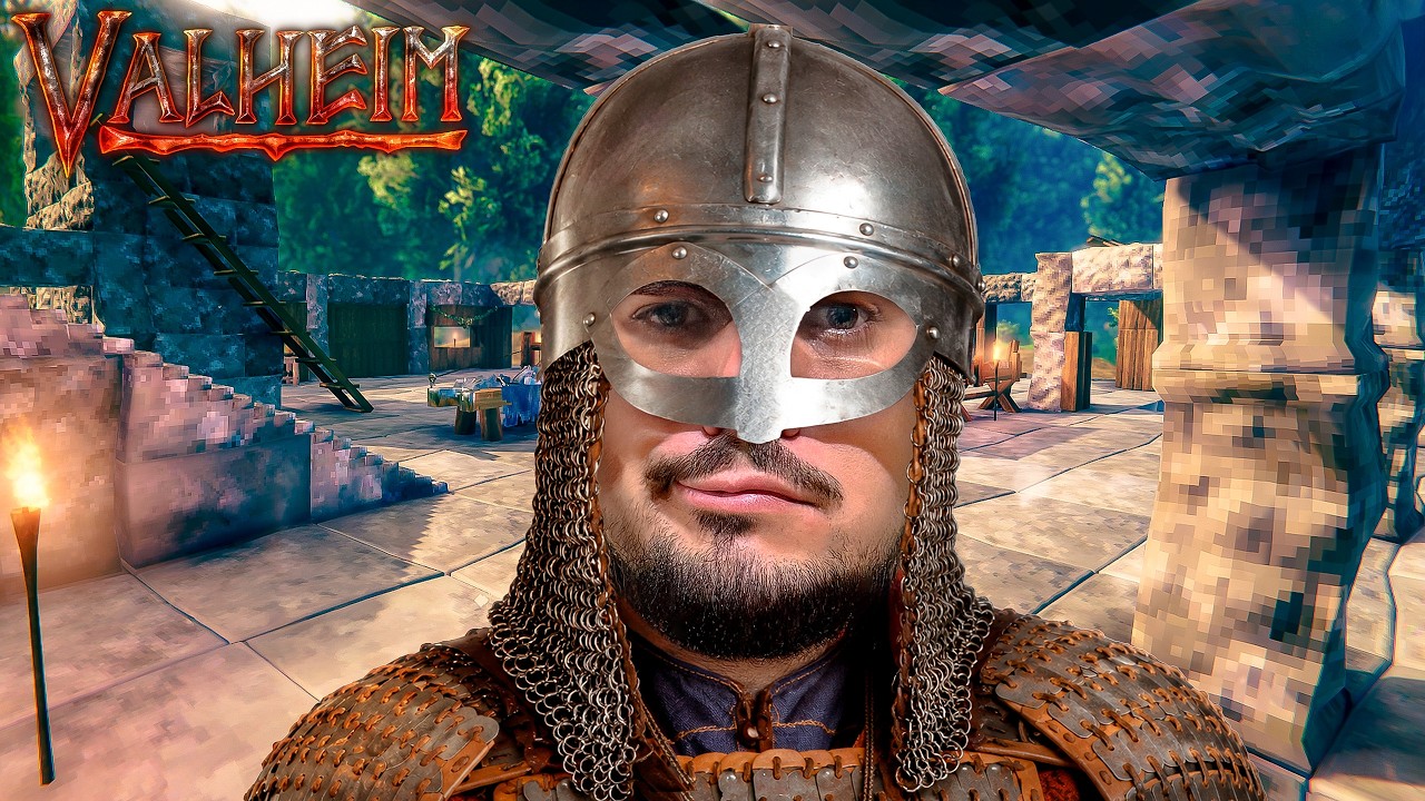 COMEÇAMOS UMA NOVA CASA - VALHEIM COM OS AMIGOS