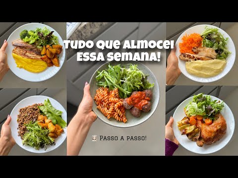 Ideais saudáveis para Almoço: Menu para 5 Dias
