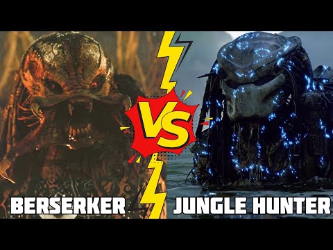 Berserker VS Jungle Hunter - Predator fight Who wins?