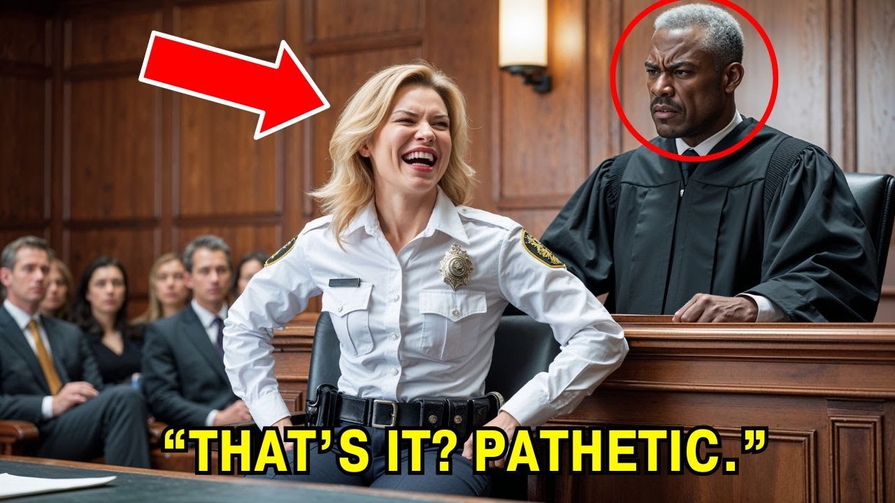 Arrogant White Female Officer Disrespects Black Judge – His Verdict Changes Everything!