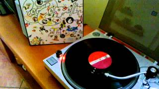 Vinyl LP: Out on the Tiles - Led Zeppelin (Omnitronic BD15-50 turntable)