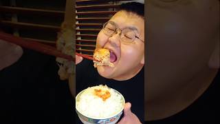 白飯が無いと始まらない『うまトマハンバーグ』#飯テロ#shorts