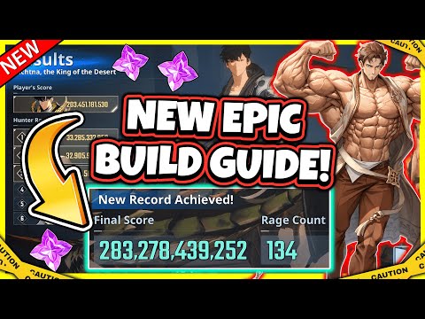 EPIC NEW BUILD META! OVERLOAD TRICK FOR THE GUILD BOSS! CHRISTOPHER REED! [Solo Leveling: Arise]