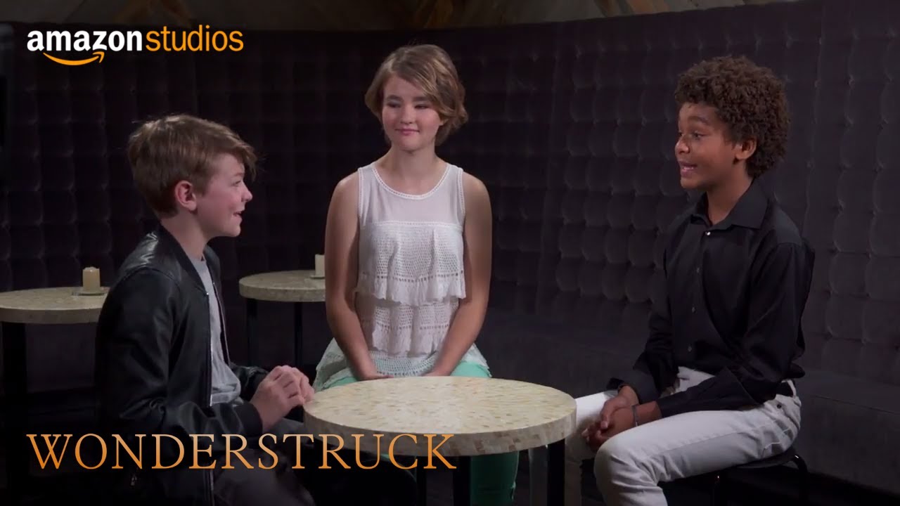 Wonderstruck - Roundtable: Oakes Fegley, Millicent Simmonds & Jaden Michael | Amazon Studios