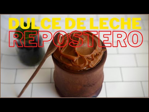 Receta de DULCE DE LECHE REPOSTERO | CASERO paso a paso