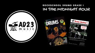 IN THE MIDNIGHT HOUR (With Vocals) | Rockschool Drums Grade 1
