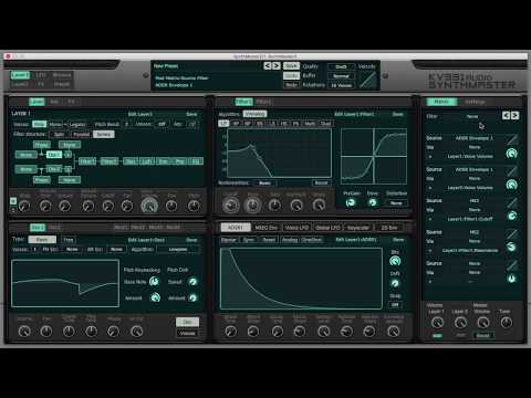 Modulation Architecture in SynthMaster 2.9