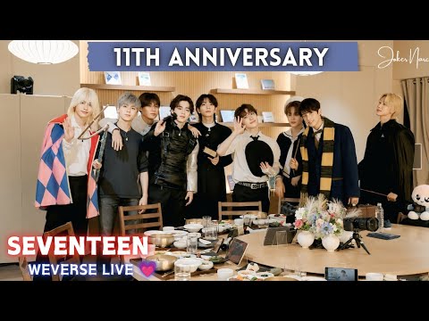✨(ALL SUB) SEVENTEEN WEVERSE :)HAPPY SVT's DAY💎💗🩵(05.26.26)11TH YEAR ANNIVERSARY🎉11주년 정기 모임!#weverse