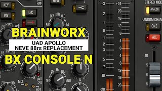 Video thumbnail for Is Brainworx BX Console N the UAD Neve 88rs Replacement I've Been Looking For? by The Microphone Assassin