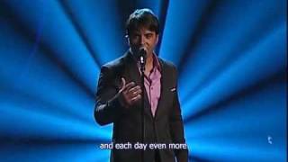 Luis Fonsi - Aunque estes con él (Live) English Subtitle