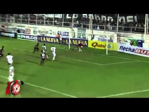 El gol de Achucarro para el 1-0 frente a Central Córdoba (Sgo. del Estero)