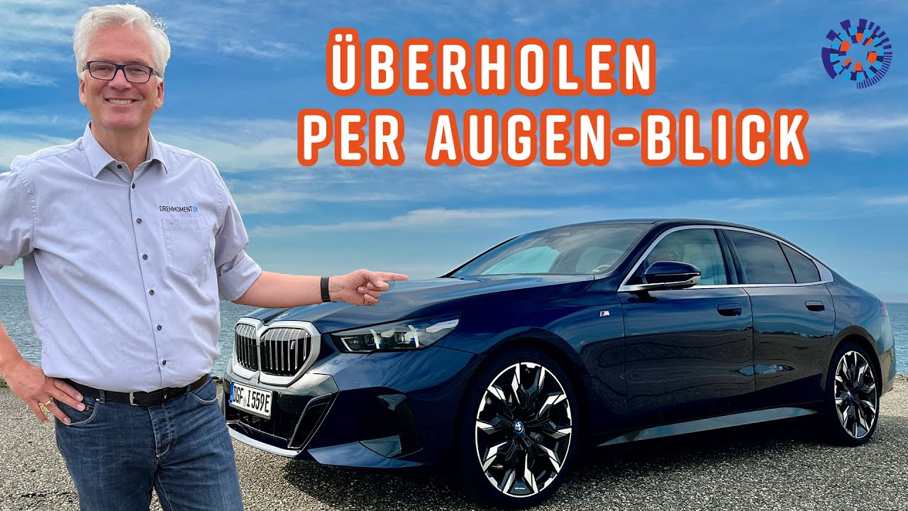 BMW i5: Hände in den Schoß und fahren lassen