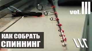 Расстановка колец на спиннинге для дальнего заброса