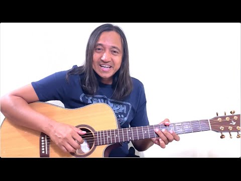 ခင်လေးစိမ်းတယ် guitar tutorial #zawlattros #waila #ဝေလ #myanmarguitartutorial