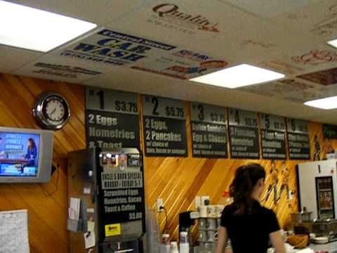 Saturday Diners.  West End Diner Leominster Mass.