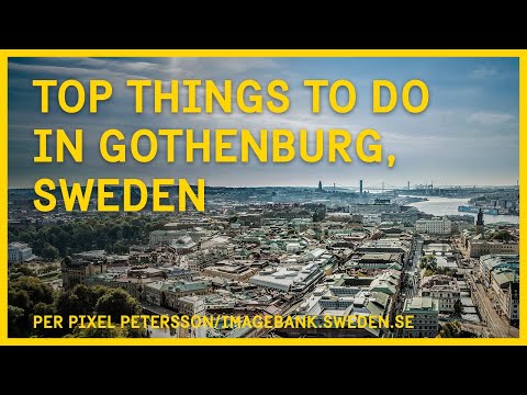 Top Things to do in Gothenburg, Sweden #GothenburgCityGuide #VisitSweden #ThingsToDoInGothenburg