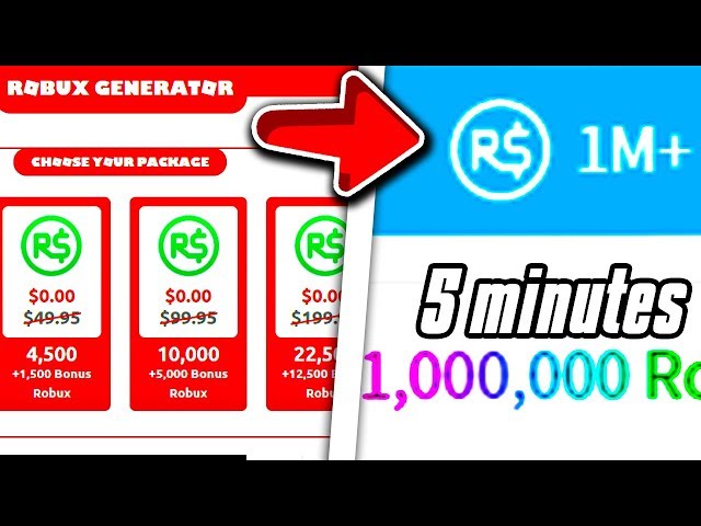 How To Get Free Robux Roblox Generator - new free 500 robux roblox