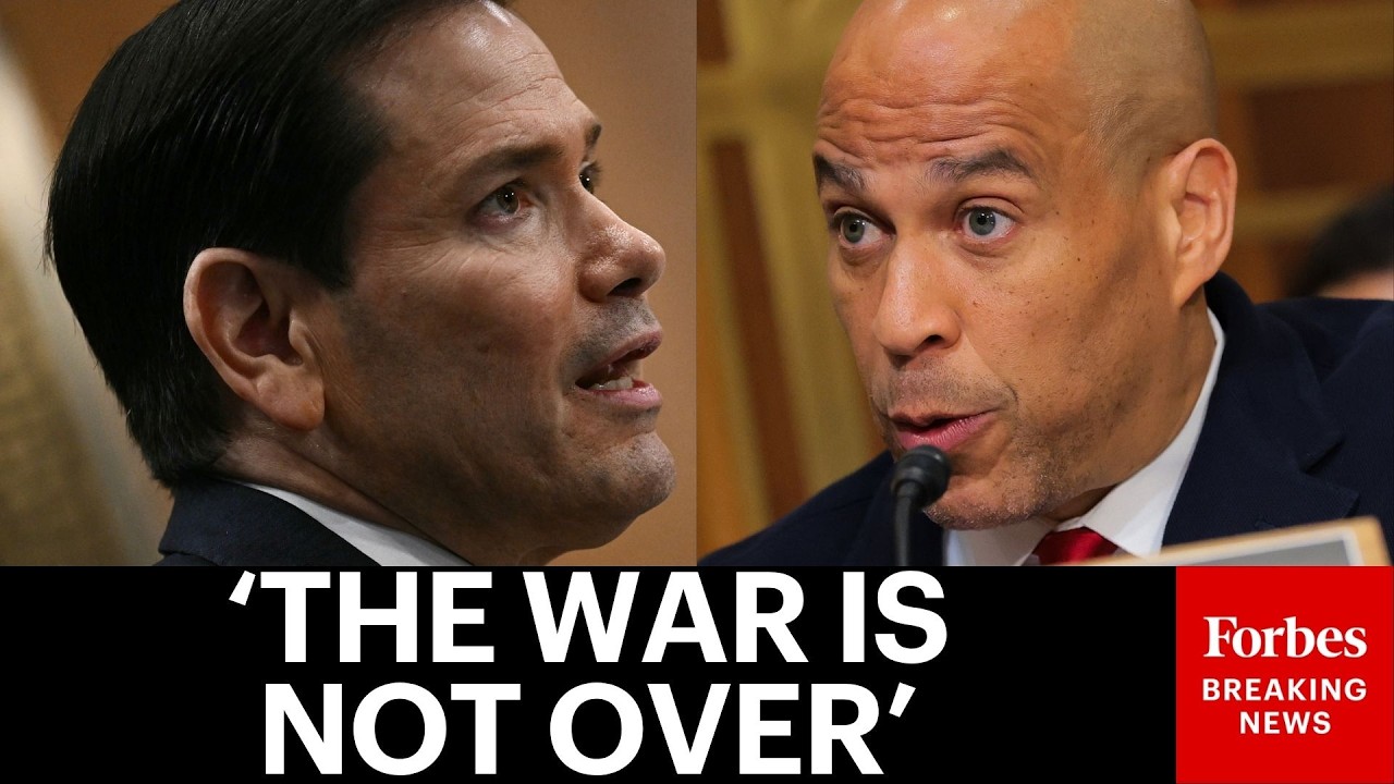 Video | JUST IN: Cory Booker And Marco Rubio Spar Over The War With Iran And Ongoing Negotiations