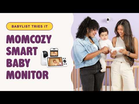 This Baby Monitor Works Without WiFi?! | Momcozy Smart Baby Monitor Review