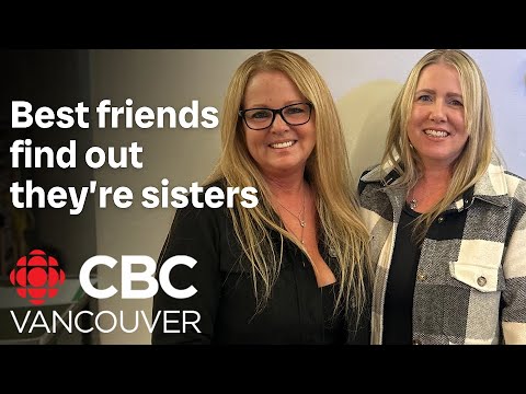 They've been friends for 20 years. They just discovered they're also sisters.