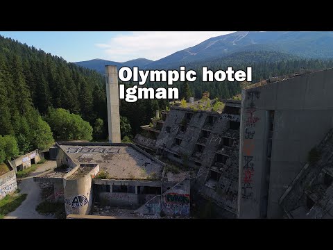 🏨 Exploring the Abandoned Igman Olympic Hotel | Drone Footage 🏨