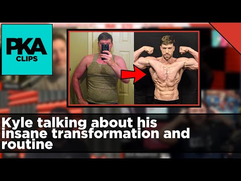 Kyle talking about his insane transformation and routine - PKA Clip