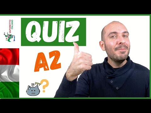 SUPER QUIZ IN ITALIAN - Level A2 | Let's play together and test your Italian!