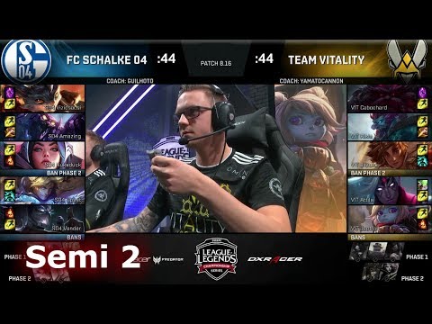 FC Schalke 04 vs Vitality | Game 2 Semi Finals S8 EU LCS Summer 2018 | S04 vs VIT G2