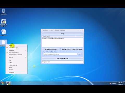 MS Word To EPUB Converter Software
