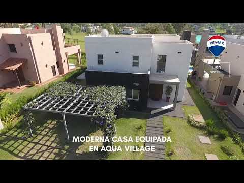 SE VENDE BELLA CASA AMOBLADA EN AQUA VILLAGE - SAN BERNARDINO - 390.000 USD.
