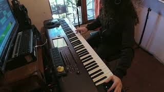 Rhapsody - Trolls In The Dark (keyboard cover) Dr Kronos