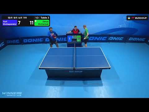 15:55 Yurii Shchepanskyi - Denys Shcherbak 10.09.2023 TT Euro.Cup Ukraine Star. TABLE 3