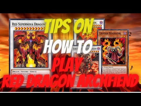 WHAT YOU GUYS HAVE BEEN ASKING FOR! HOW TO PLAY RED DRAGON ARCHFIEND DECK! [Yu-Gi-Oh! Master Duel]